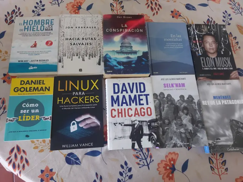 Lote de libros variados de no ficción
