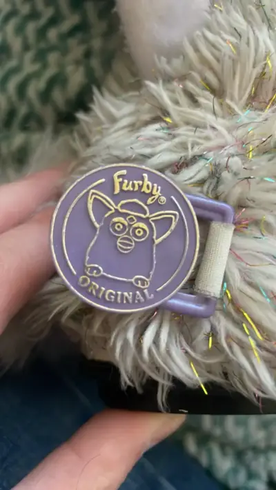 Furby gris vintage - miniatura 3