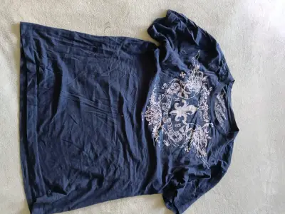 Polera azul y2k - miniatura 1