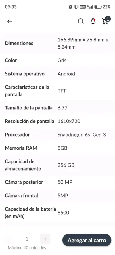 Smartphone Honor 400 Smart 5G con caja - miniatura 4