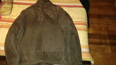 Chaqueta de gamuza con forro interior - miniatura 3