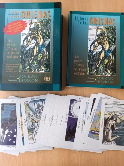 Tarot de los Orishas con libro y cartas en Español - miniatura 1