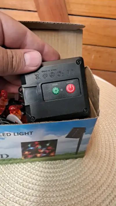 Luces LED solares 5M abejas para exteriores - miniatura 4
