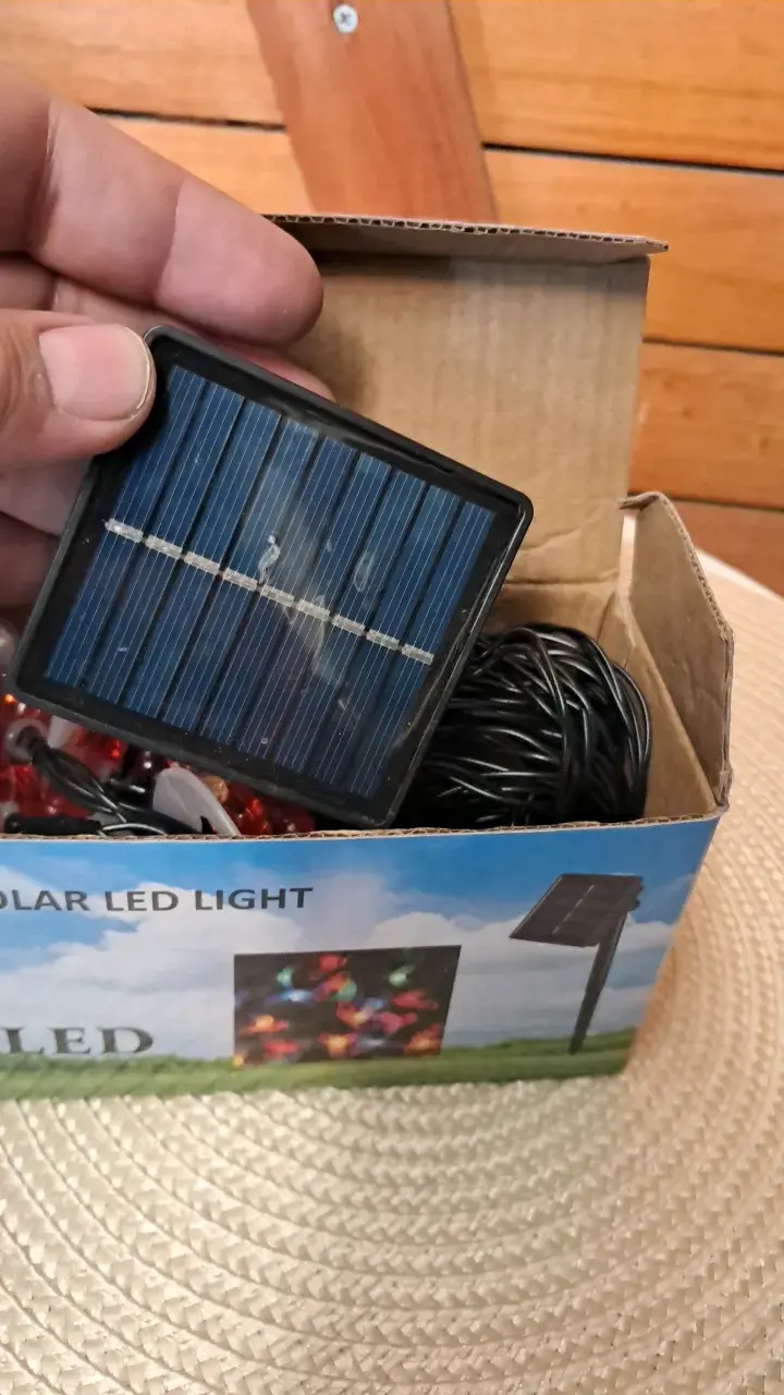 Luces LED solares 5M abejas para exteriores - 5