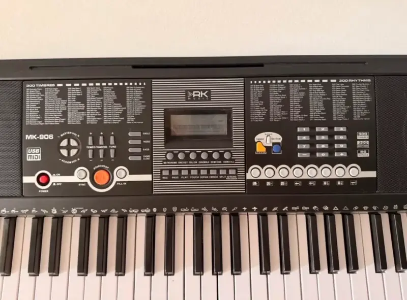 Teclado RK Music con Atril 61 Teclas - 2
