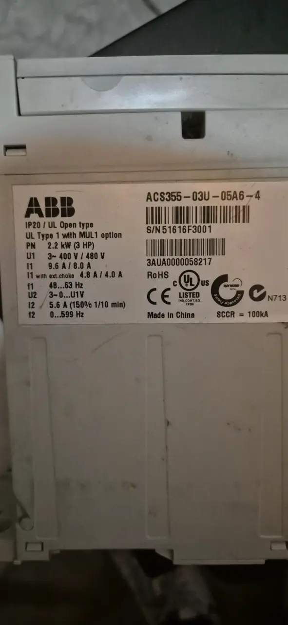 Controlador de frecuencia ABB para motores - 2