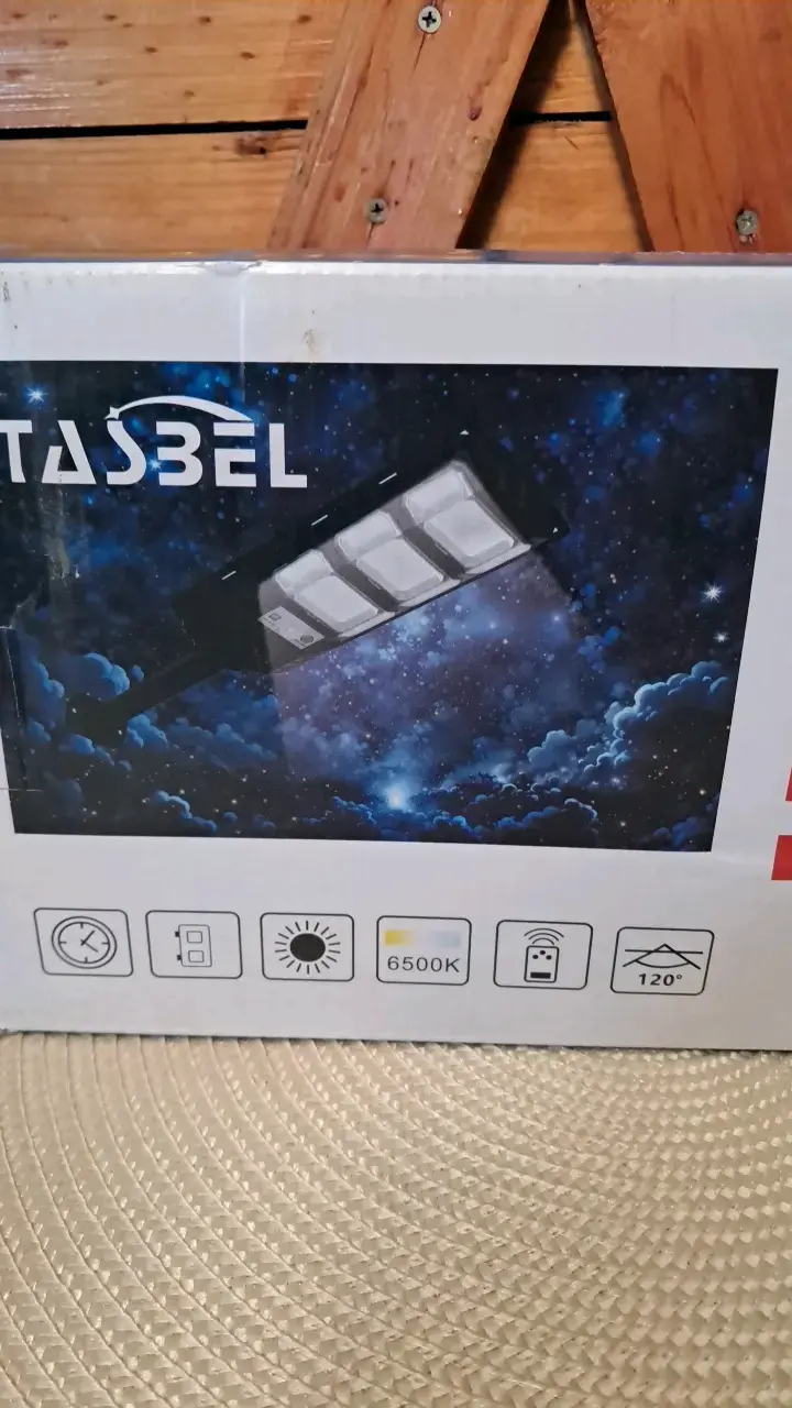 Luz solar poste 600W para exteriores - 2