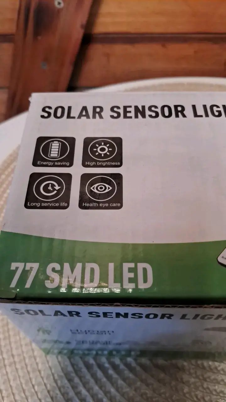 Foco solar sensor de movimiento LED cámara falsa - 2