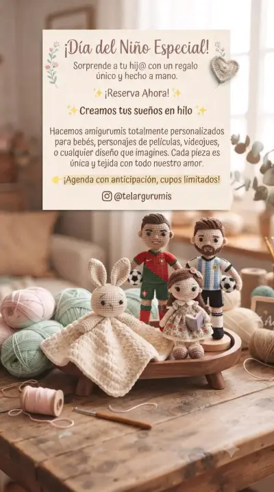 Amigurumis personalizados hechos a mano - miniatura 1