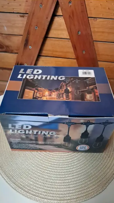 guirnalda led solar 10luces 10 metros - miniatura 2