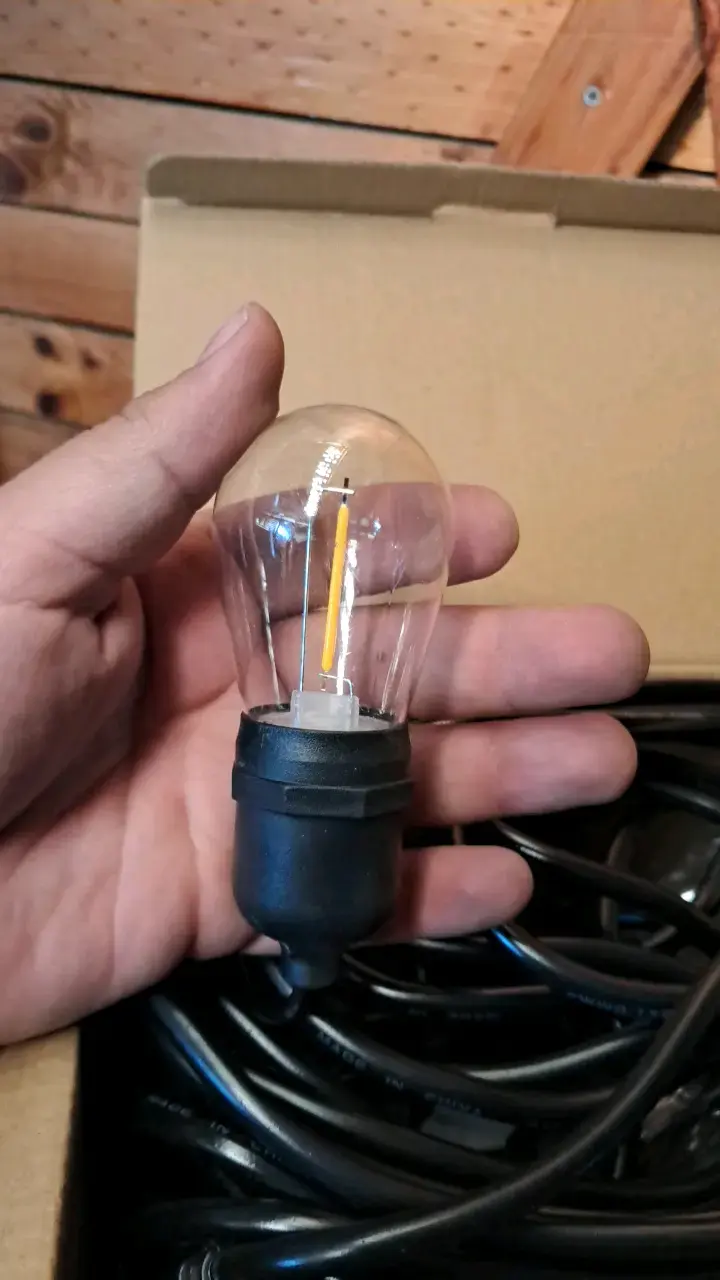 guirnalda led solar 10luces 10 metros - 6