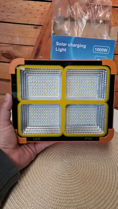 Luz LED solar 1000W linterna - miniatura 3