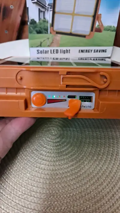 Luz LED solar 1000W linterna - miniatura 5