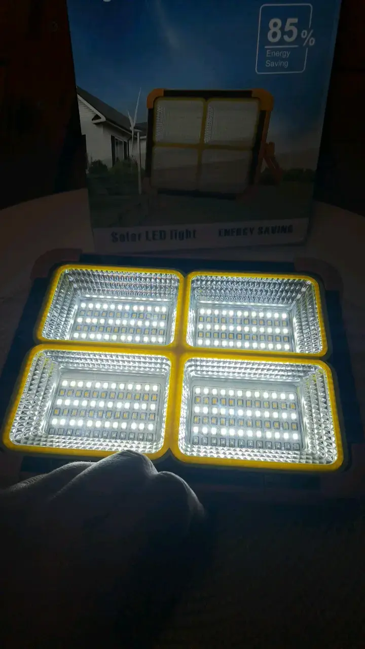 Luz LED solar 1000W linterna - 6