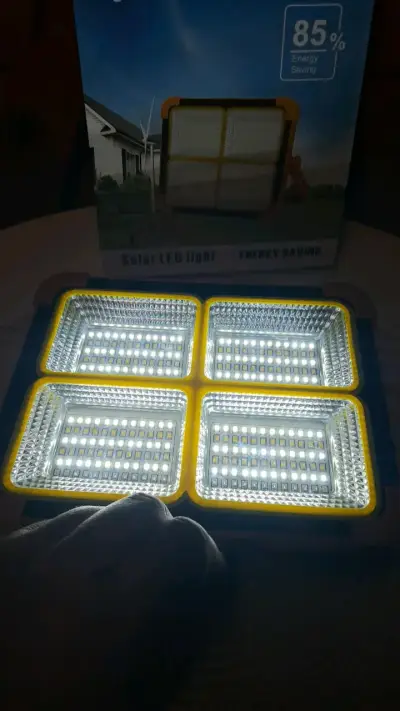 Luz LED solar 1000W linterna - miniatura 6