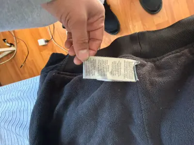 Chaqueta polar negra para hombre columbia - miniatura 3