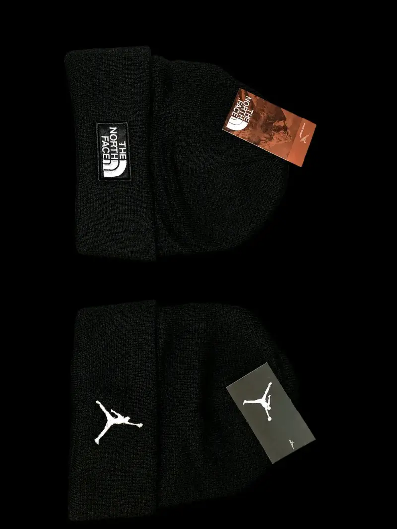 Gorros The North Face y Jordan