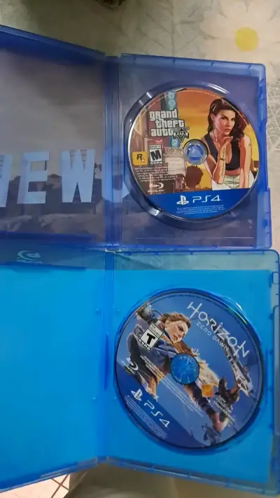 Juegos PS4: GTA V y Horizon Zero Dawn - miniatura 1