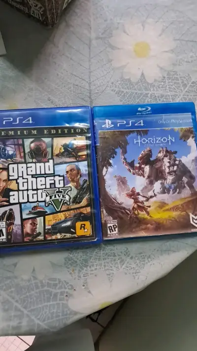 Juegos PS4: GTA V y Horizon Zero Dawn - miniatura 2