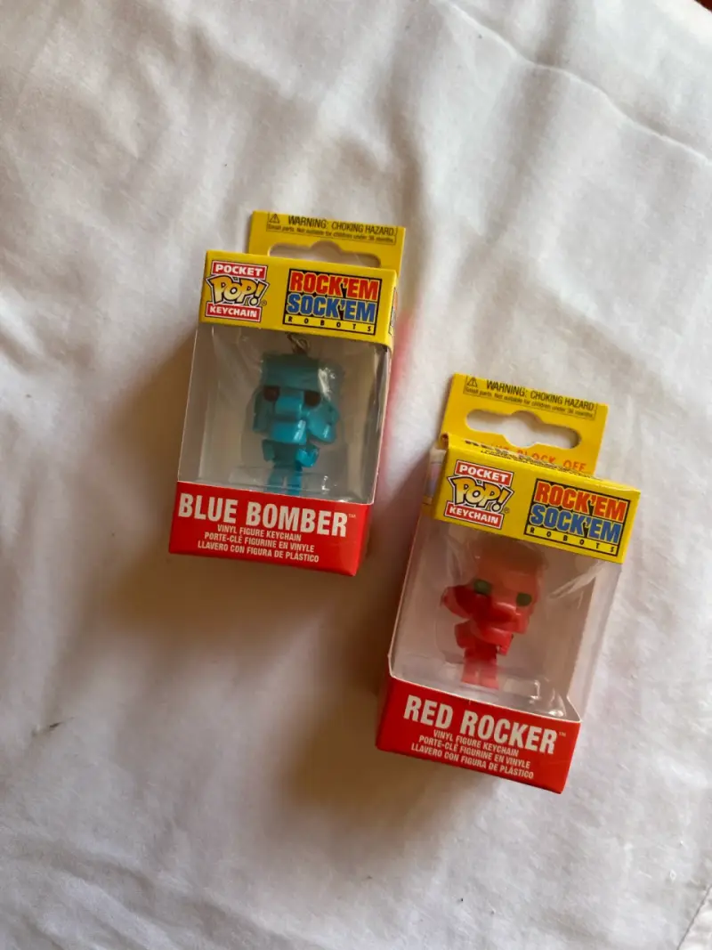 Llaveros Funko Pop Rock'em Sock'em Robots