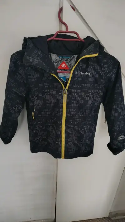 Chaqueta impermeable Columbia para niños - miniatura 1