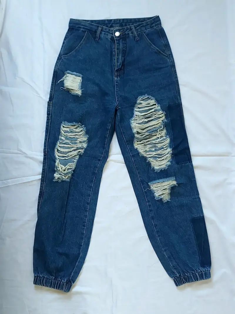 Jeans de mezclilla azul ☆ Shein XS - 2