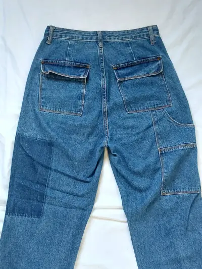 Jeans de mezclilla azul ☆ Shein XS - miniatura 6