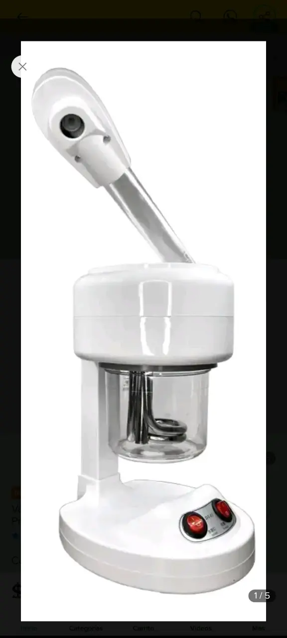 Vaporizador facial portátil con ozono - 2