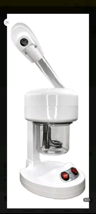 Vaporizador facial portátil con ozono - miniatura 2