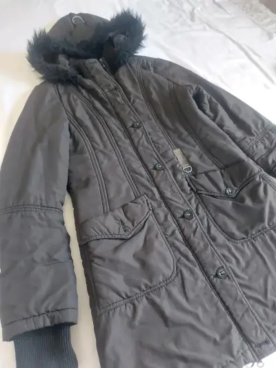 Chaqueta larga con capucha ☆ M - miniatura 2
