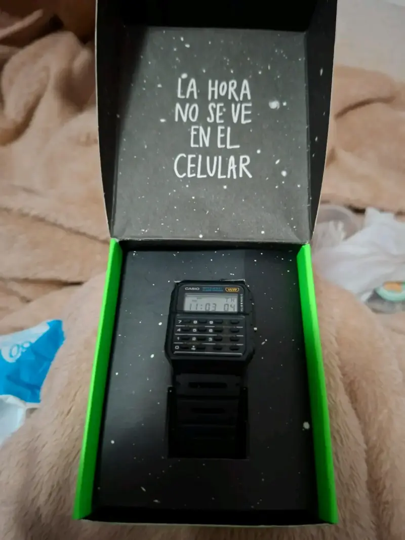 Reloj digital retro con calculadora casio - 3
