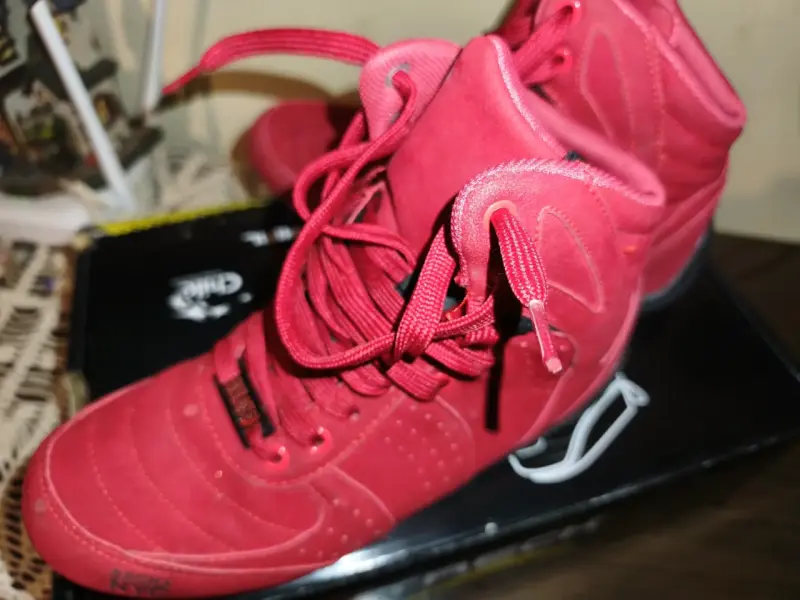 Zapatillas Everlast rojas de boxeo - 2