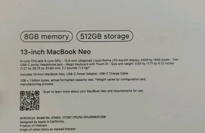 MacBook Neo 2026 - 4