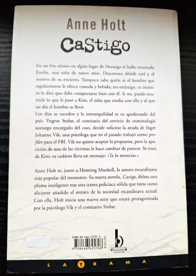 Libro 'Castigo' de Anne Holt - miniatura 2