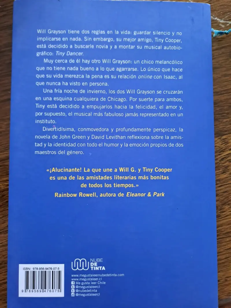 Libro 'Will Grayson, Will Grayson' de John Green - 2