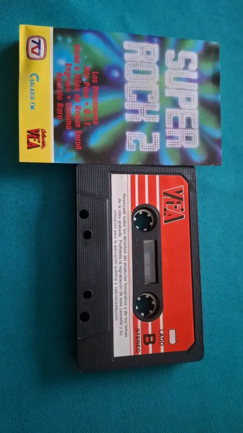 Cassette Super Rock 2 VEA colección