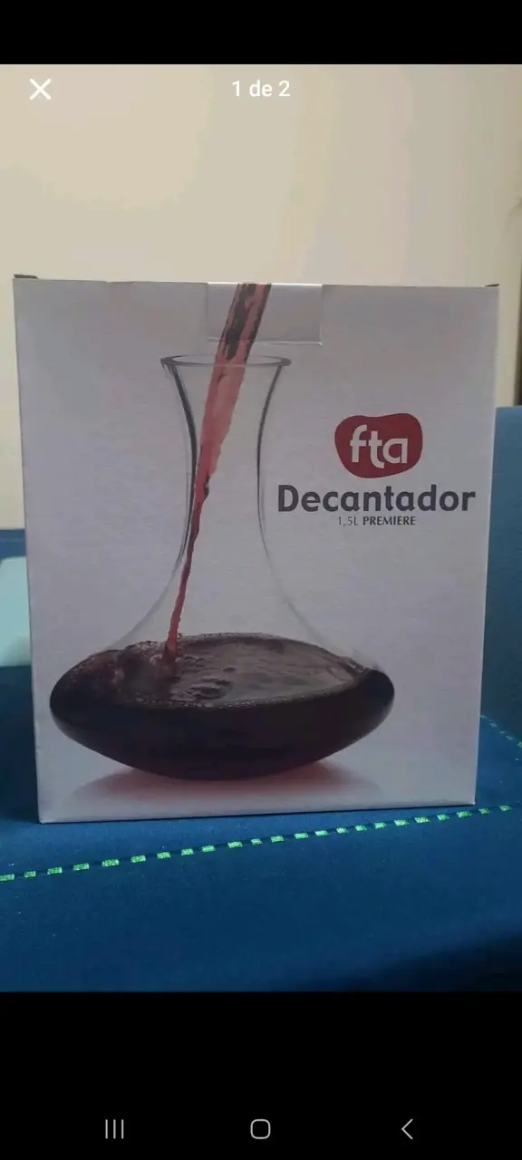 Decantador de vino FTA 1.5L