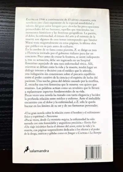 Libro 'La Hermana' de Sándor Márai - miniatura 2