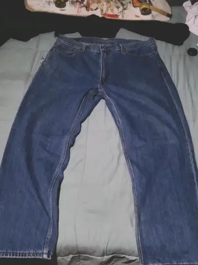 Jeans azul clásico para hombre - miniatura 1