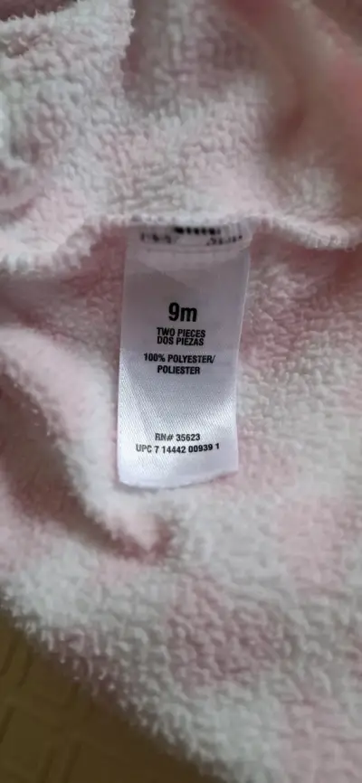 Polerón polar rosado con capucha - miniatura 3