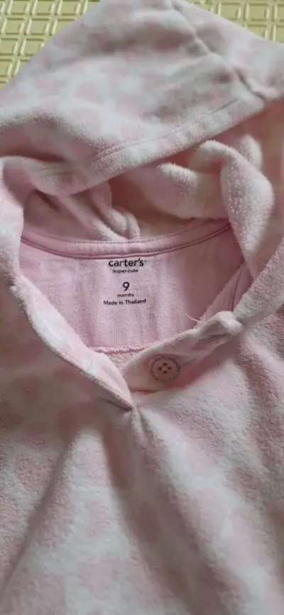 Polerón polar rosado con capucha - miniatura 4