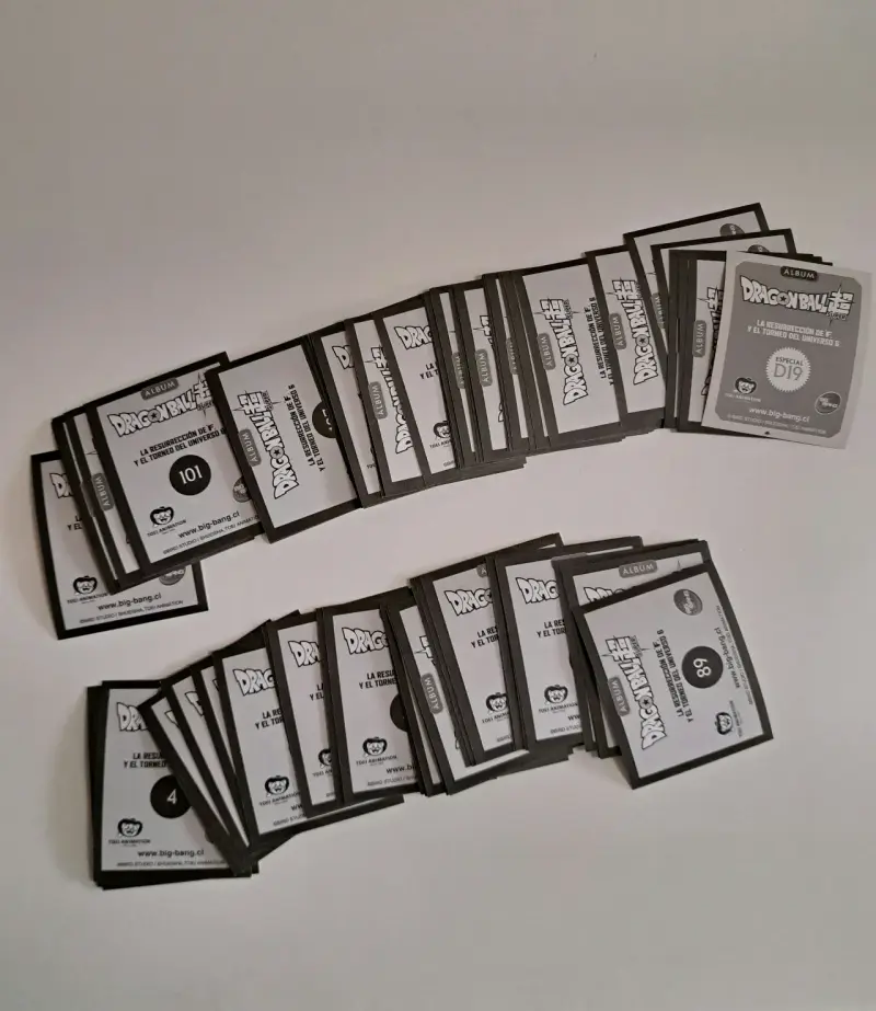 Colección de láminas de Dragon Ball Super 2 - 2