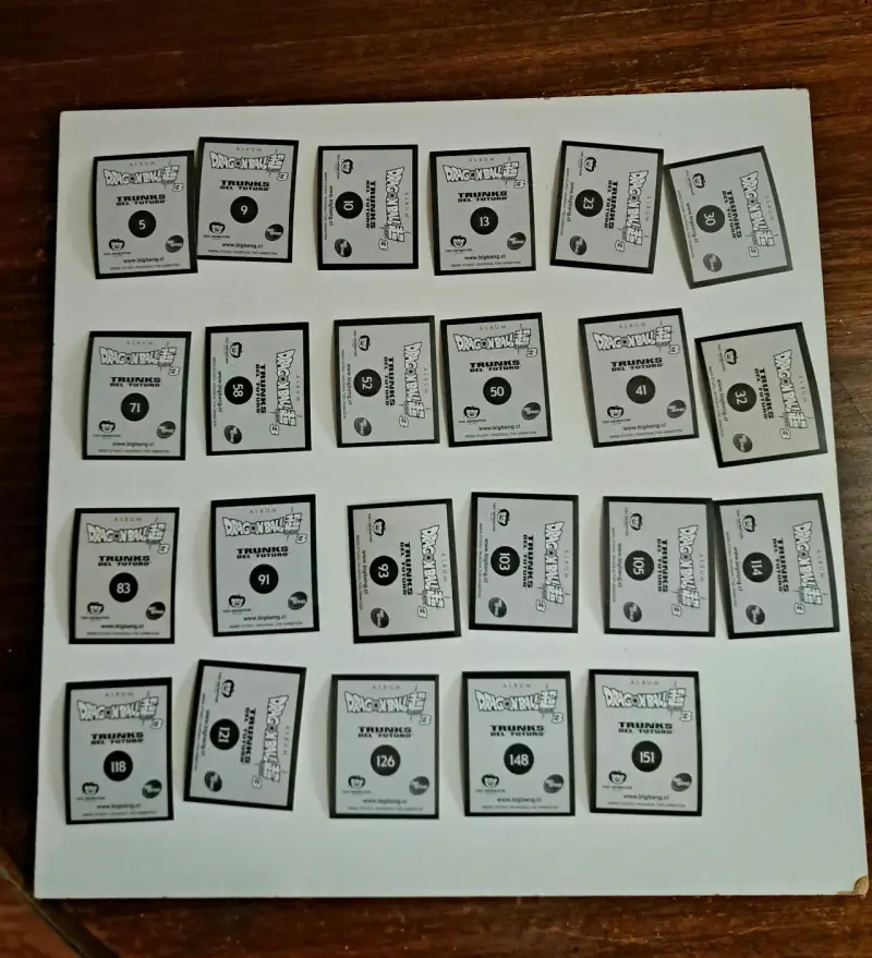 Colección de laminas Dragon Ball Super 3 - 3