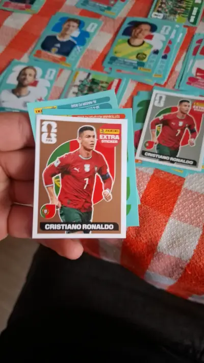 Lámina Panini Cristiano Ronaldo FIFA extra de bron - miniatura 1