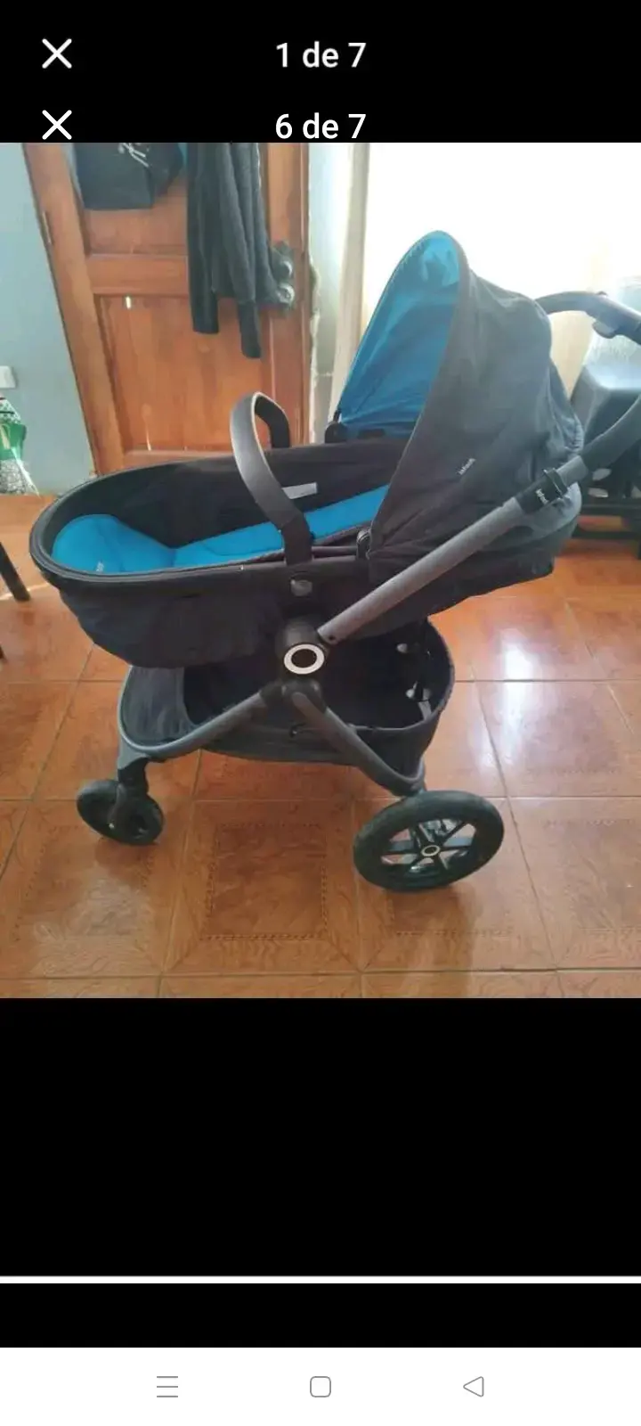 Coche de bebé Infanti azul - 5