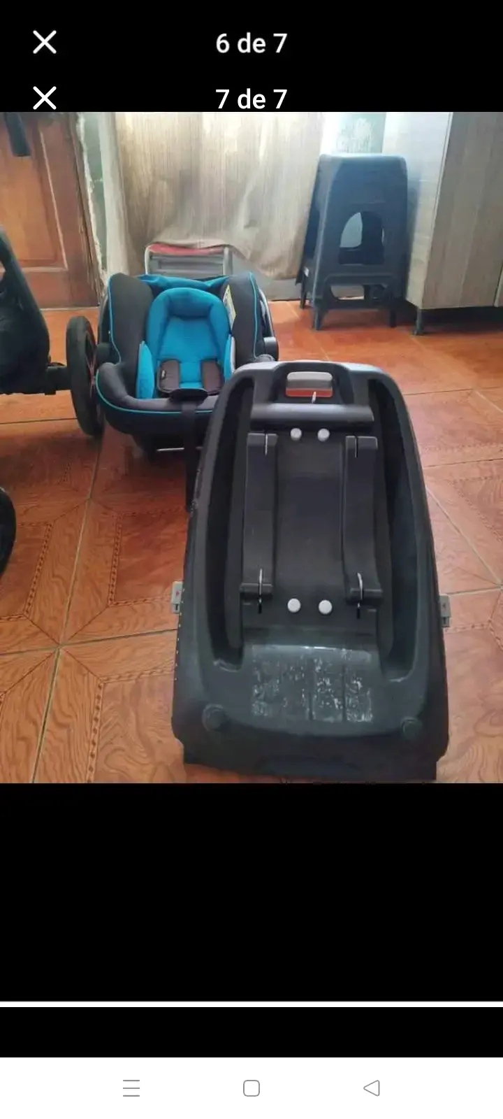 Coche de bebé Infanti azul - 6