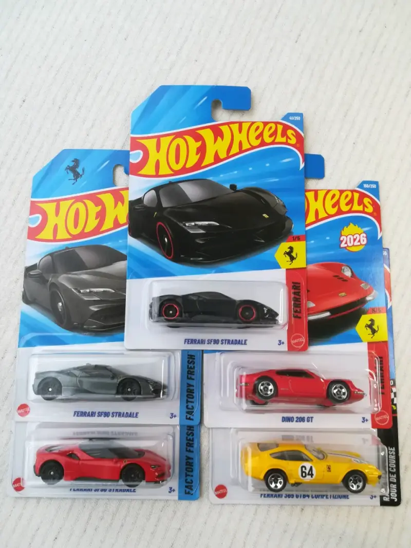 Lote Ferrari Hot Wheels