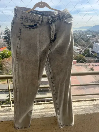 Jeans denim gris talla 42 para hombre - miniatura 1