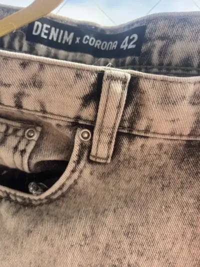 Jeans denim gris talla 42 para hombre - miniatura 2