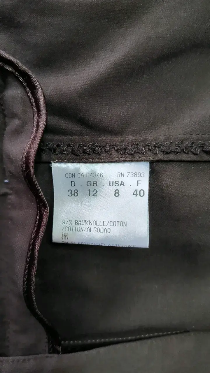 Blazer marrón Hauber con detalles bordados - 6